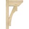 Ekena Millwork Westlake Slat Rough Sawn Outlooker, Douglas Fir, 6"W x 12"D x 20"H OUT06X12X20WTL06RDF - alternate 4
